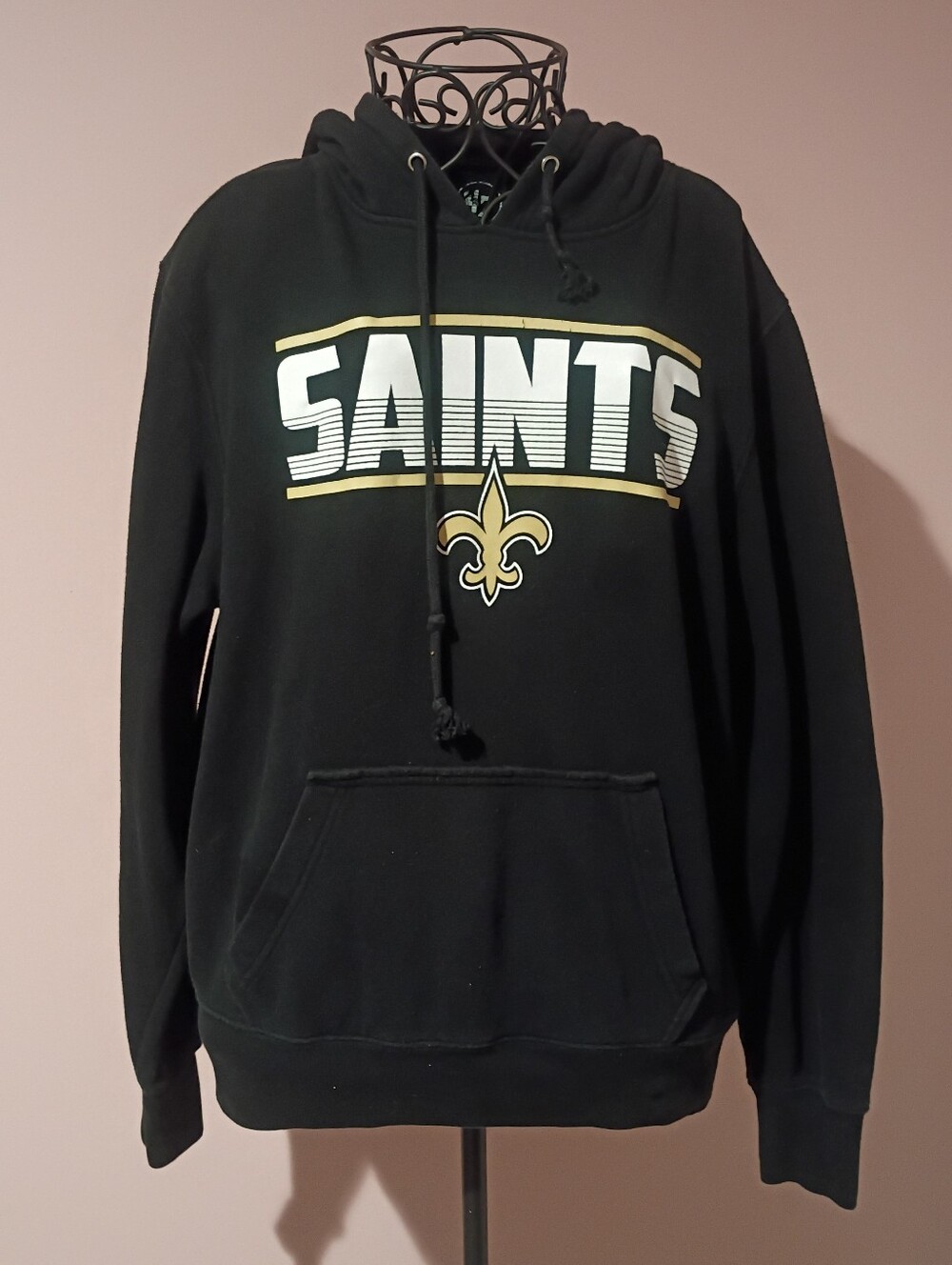🌻 New Orleans Saints 47 Brand Unisex Hoodie Small